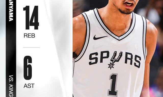 kaiyun-文班亚马砍三双带队逆转国王，失误太多被教练批评