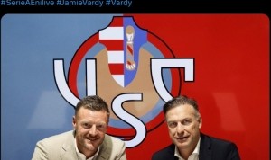 开云体育下载-蓝狐传奇！官方：38岁英格兰中锋瓦尔迪加盟意甲克雷莫内塞