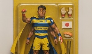 kaiyun-帕尔马社媒晒铃木彩艳手办：憨态可掬，造型独特，有四条手臂